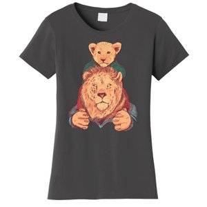 Lion Father And Son Women's T-Shirt