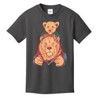 Lion Father And Son Kids T-Shirt