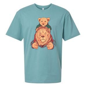 Lion Father And Son Sueded Cloud Jersey T-Shirt