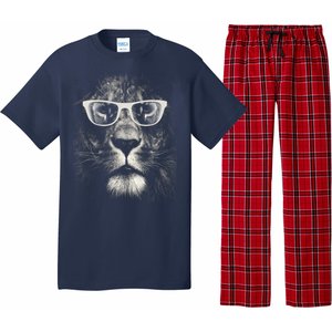 Lion Glasses Head Pajama Set