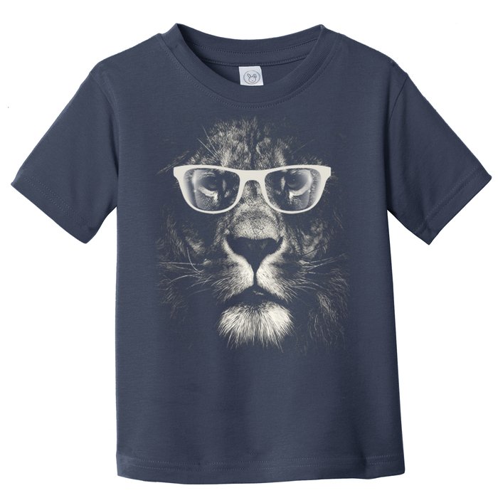 Lion Glasses Head Toddler T-Shirt