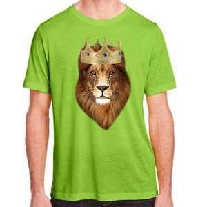 Lion Gold Crown King Of The Jungle Adult ChromaSoft Performance T-Shirt