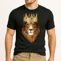 Lion Gold Crown King Of The Jungle Cooling Performance Crew T-Shirt