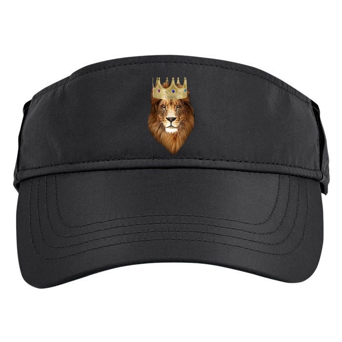 Lion Gold Crown King Of The Jungle Adult Drive Performance Visor