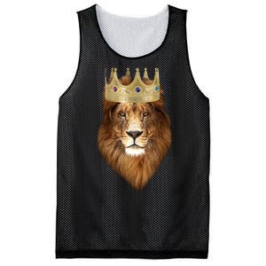 Lion Gold Crown King Of The Jungle Mesh Reversible Basketball Jersey Tank