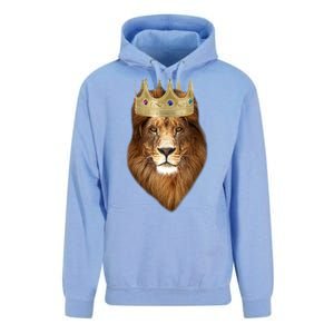 Lion Gold Crown King Of The Jungle Unisex Surf Hoodie