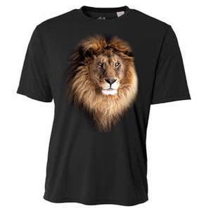 Lion Head Graphic Cooling Performance Crew T-Shirt