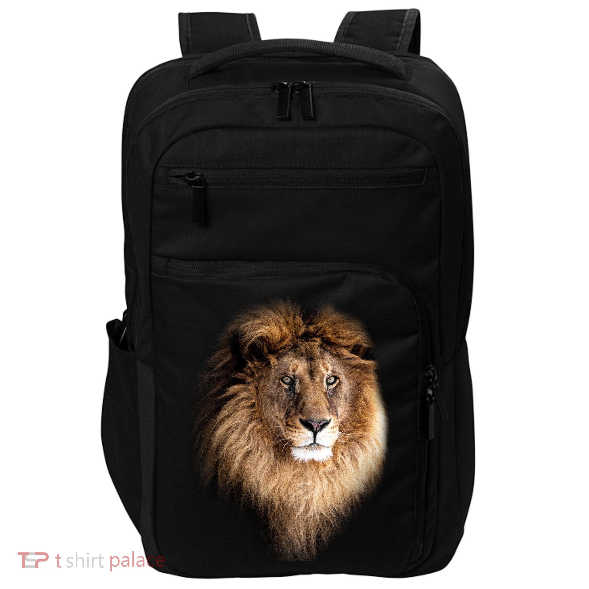 Lion Head Graphic Impact Tech Backpack