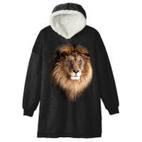 Lion Head Graphic Hooded Wearable Blanket