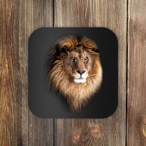 Lion Head Graphic Coaster