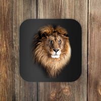 Lion Head Graphic Coaster