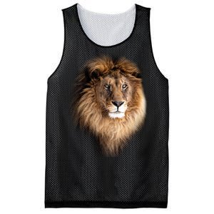 Lion Head Graphic Mesh Reversible Basketball Jersey Tank