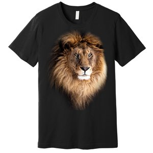 Lion Head Graphic Premium T-Shirt