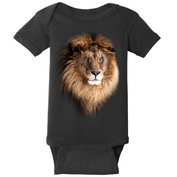 Lion Head Graphic Baby Bodysuit