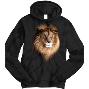 Lion Head Graphic Tie Dye Hoodie