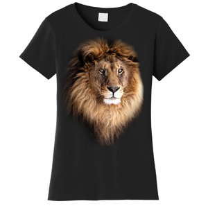 Lion Head Graphic Women's T-Shirt