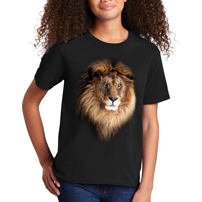 Lion Head Graphic Kids T-Shirt