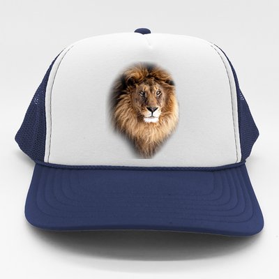 Lion Head Graphic Trucker Hat