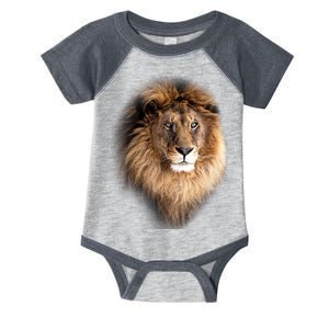 Lion Head Graphic Infant Baby Jersey Bodysuit