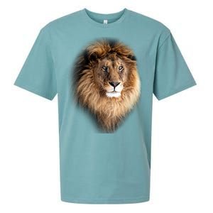 Lion Head Graphic Sueded Cloud Jersey T-Shirt