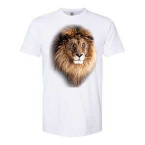 Lion Head Graphic Softstyle CVC T-Shirt