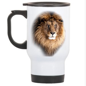 Lion Head Graphic Stainless Steel Travel Mug