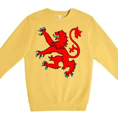 Lion Rampant of Scotland Premium Crewneck Sweatshirt