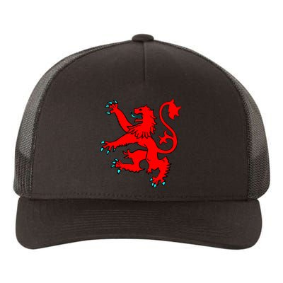 Lion Rampant of Scotland Yupoong Adult 5-Panel Trucker Hat