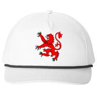 Lion Rampant of Scotland Snapback Five-Panel Rope Hat