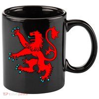 Lion Rampant of Scotland 11oz C Handle Ceramic Mug
