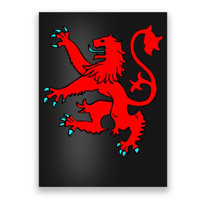 Lion Rampant of Scotland Poster