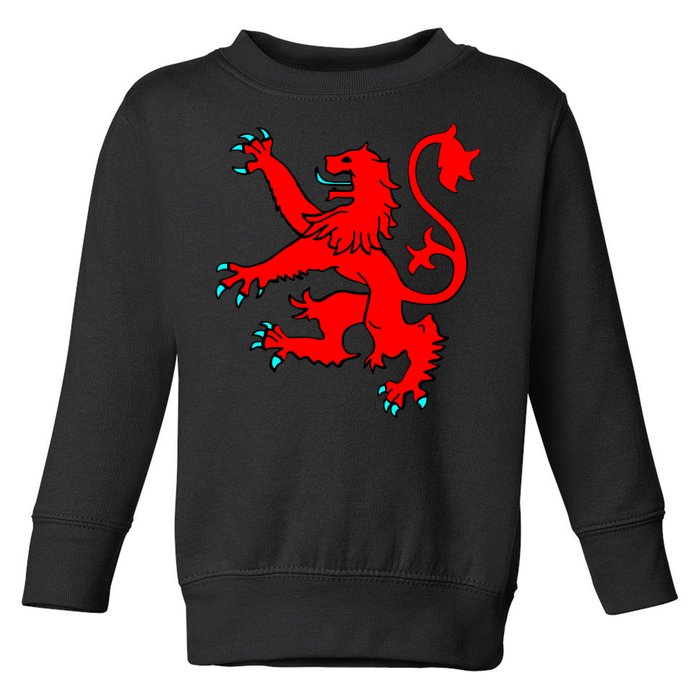 Lion Rampant of Scotland Toddler Sweatshirt