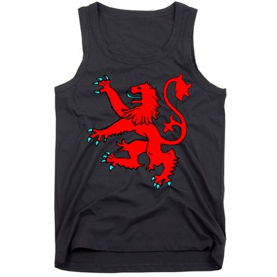 Lion Rampant of Scotland Tank Top