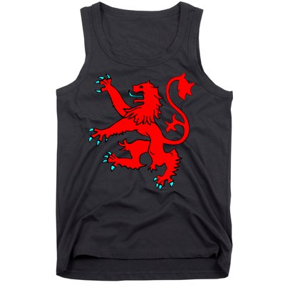 Lion Rampant of Scotland Tank Top