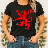 Lion Rampant of Scotland Womens T-Shirt