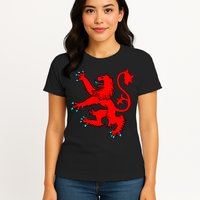 Lion Rampant of Scotland Womens T-Shirt