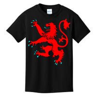 Lion Rampant of Scotland Kids T-Shirt