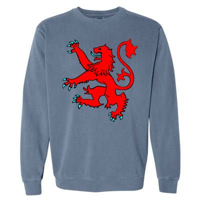 Lion Rampant of Scotland Garment-Dyed Sweatshirt