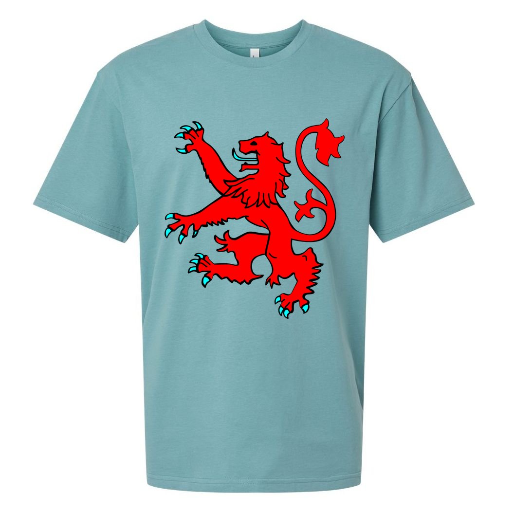 Lion Rampant of Scotland Sueded Cloud Jersey T-Shirt