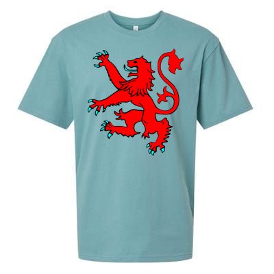 Lion Rampant of Scotland Sueded Cloud Jersey T-Shirt