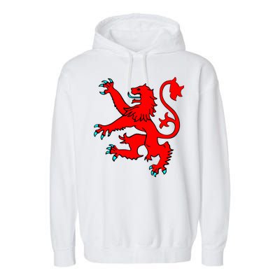 Lion Rampant of Scotland Garment-Dyed Fleece Hoodie