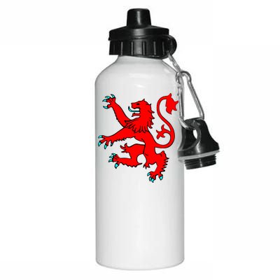 Lion Rampant of Scotland Aluminum Water Bottle