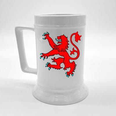 Lion Rampant of Scotland Beer Stein