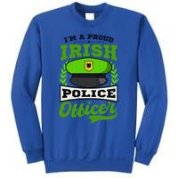 Lucky Irish Police Officer Design St Patricks Police Gift Sweatshirt