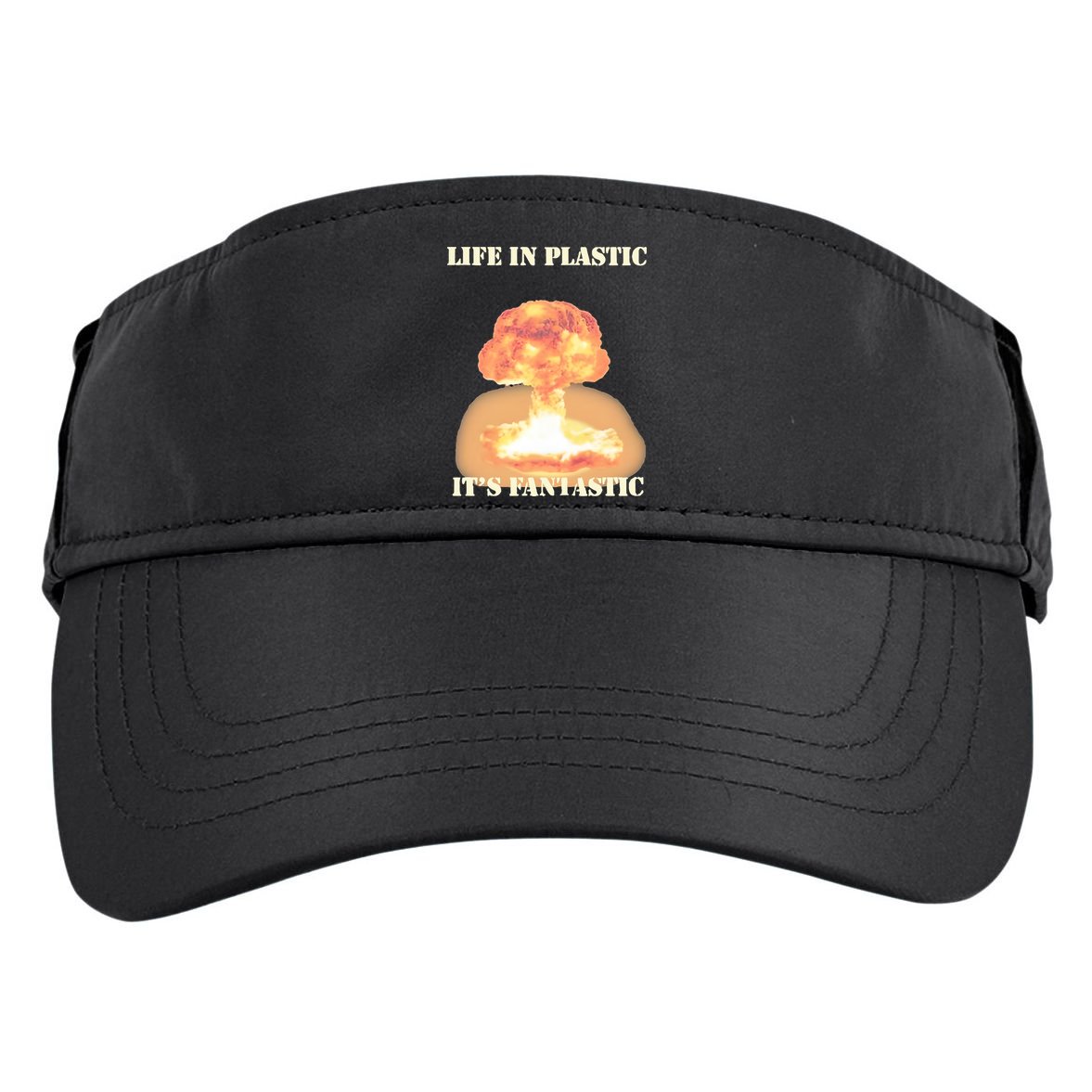 Life In Plastic Oppenheimer Adult Drive Performance Visor