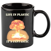 Life In Plastic Oppenheimer 11oz C Handle Ceramic Mug