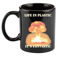 Life In Plastic Oppenheimer 11oz C Handle Ceramic Mug