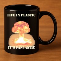 Life In Plastic Oppenheimer 11oz C Handle Ceramic Mug