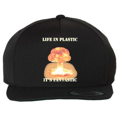Life In Plastic Oppenheimer Wool Snapback Cap