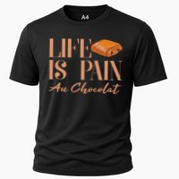 Life Is Pain Au Chocolat Cooling Performance Crew T-Shirt
